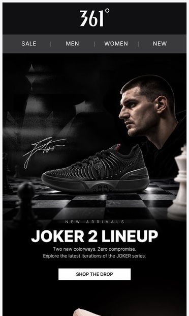 OUT NOW: JOKER 2 "True Love" & JOKER 2 GT "Checkmate" - email from 361 Sport