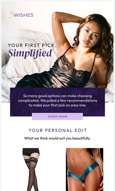 We Have a Few Ideas for You  👀 - email from 3WISHES