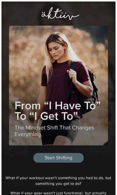 The Mindset Shift That Changed Everything 🧠 - email from äktiiv