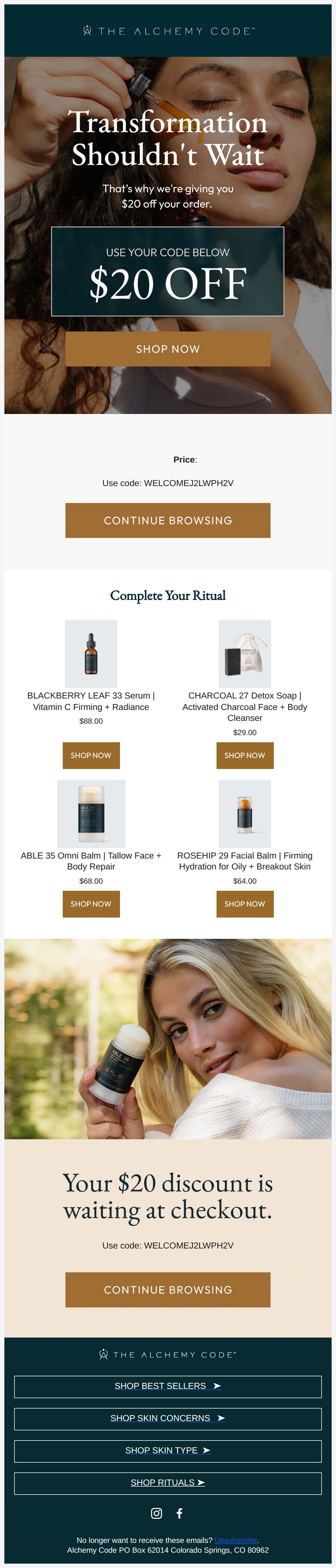 Still exploring? - email from Alchemy Code