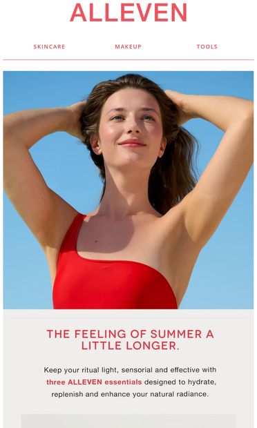 Summer, Extended - email from Alleven