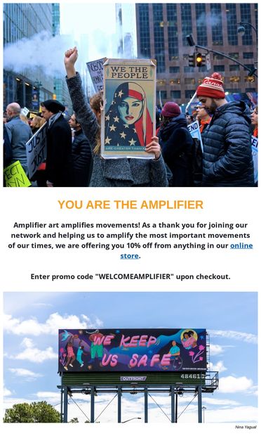 Welcome to Amplifier! - email from Amplifier
