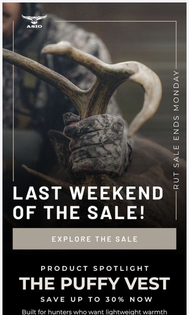 The Clock is Ticking, Don't Miss Out - email from ASIO Gear
