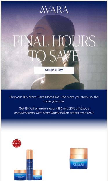 🚨 Last Chance to Save - email from Avara Well