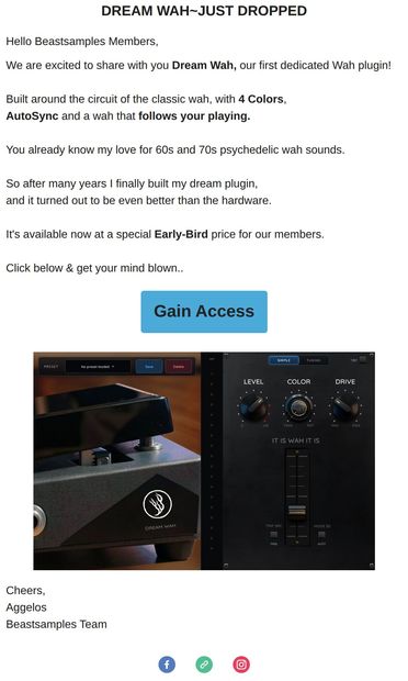 New plugin 🔥 - email from beastsamples