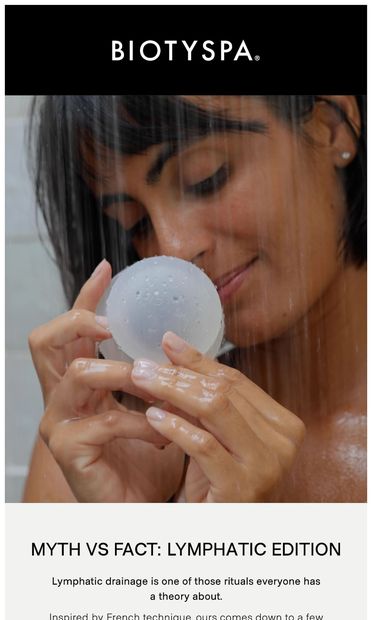 Myth vs Fact: Lymphatic Edition - email from Biotyspa