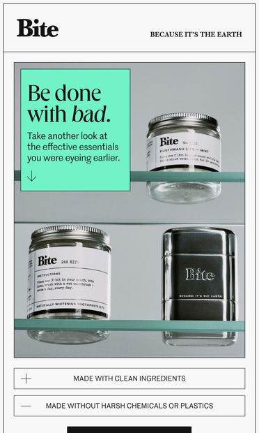 Cut Ties - email from Bite