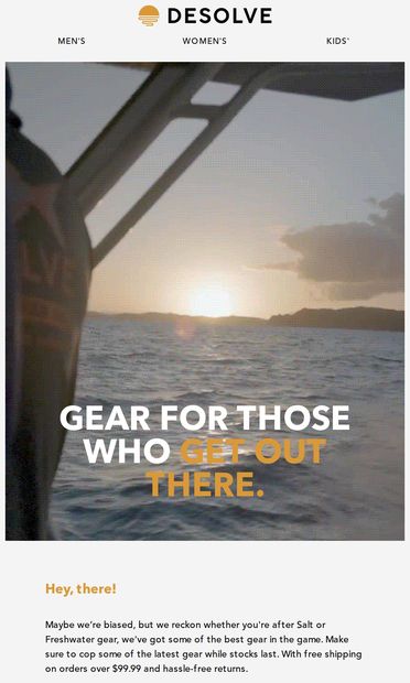 Dive into Our Latest Kit Today! - email from Desolve