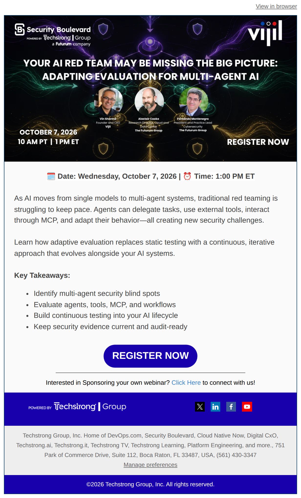 Adaptive Security Testing for Multi-Agent AI - email from DevOps.com