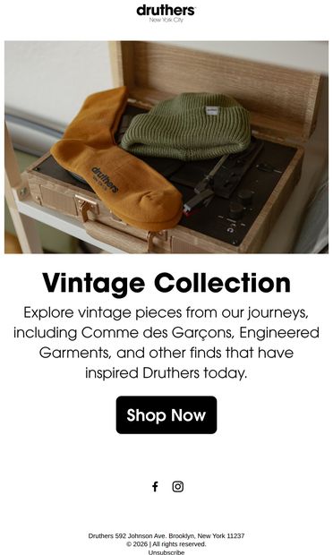 Pieces From the Journey - email from Druthers