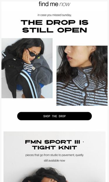 IN CASE YOU MISSED IT 🌻 - email from Find Me Now