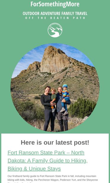 Newest posts from ForSomethingMore for 10/12/2026 - email from ForSomethingMore