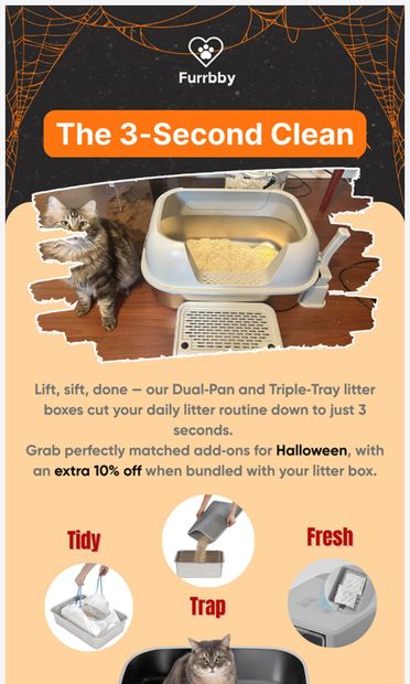 What's the Best Pair for the 3-Second Clean? 🧼 - email from Furrbby