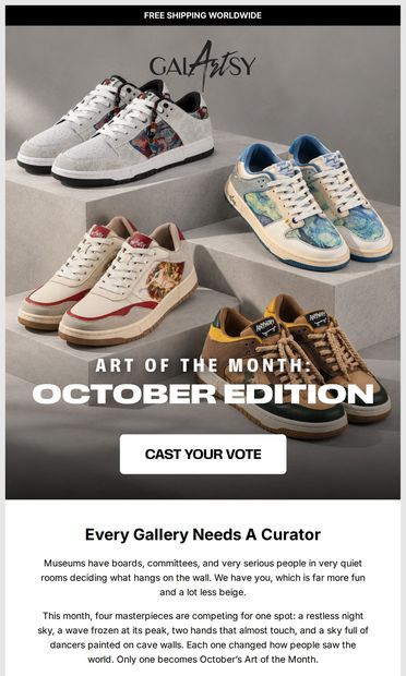 This or That? Choose Wisely 👀 - email from Galartsy