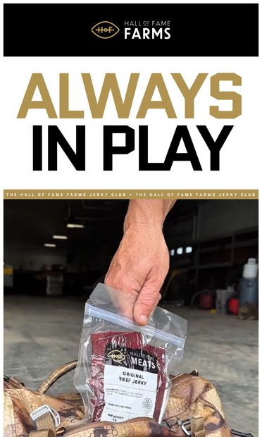 Snack Like Our Farm Hands 🚜 - email from Hall of Fame Farms