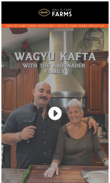 A Family Recipe, A Hall Of Fame Twist - email from Hall of Fame Farms