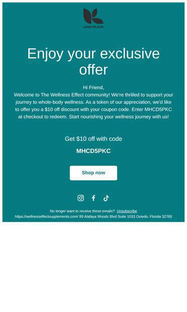 Get your exclusive offer today. - email from https://wellnesseffectsupplements.com/