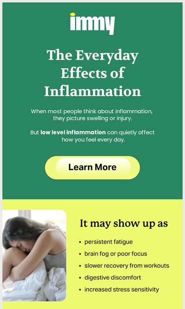 The hidden cause of fatigue and brain fog - email from immy