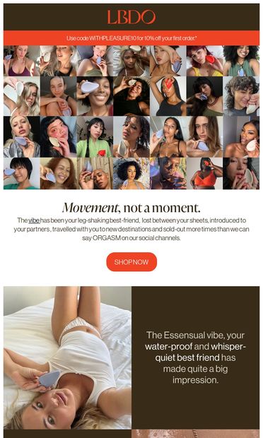 Movement not a moment. - email from LBDO