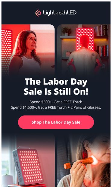 Labor Day Offers Ending Soon! Act Now! - email from LightPathLED