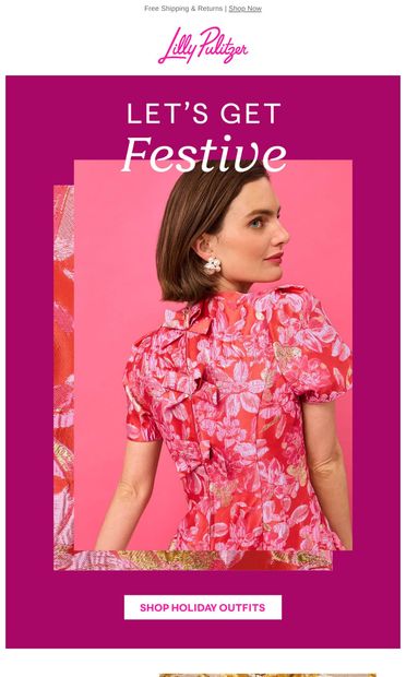 Everything Inside Sparkles & Shines ✨ - email from Lilly Pulitzer