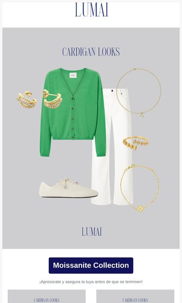 Get the look! Cardigan Stylings x LUMAI - email from LUMAI