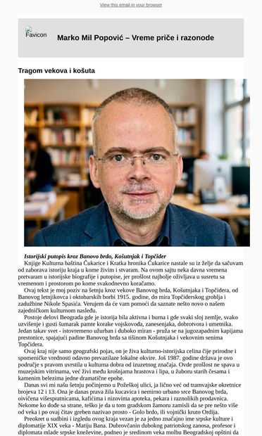 Posts from Marko Mil Popović for 10/17/2026 - email from Marko Mil Popovic
