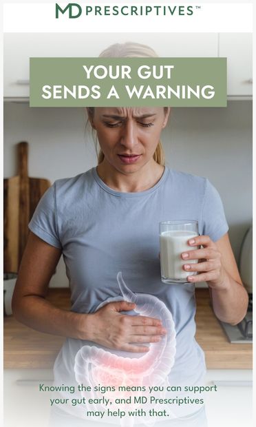 Your gut sends a warning - email from MD Prescriptives