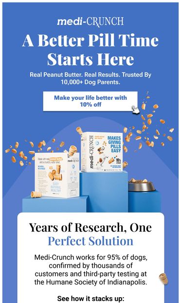 Why Medi-Crunch? - email from Medi-Crunch