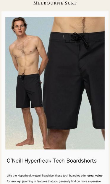 The Reef Cut First Aid Kit is back! - email from Melbourne Surf