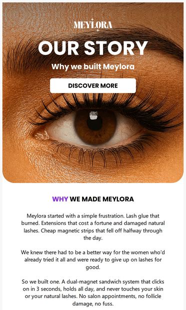 Meet Meylora - email from Meylora