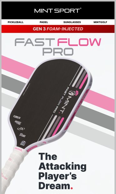 Fast Flow Pro — The Attacking Player's Dream 😎 - email from Mint Sport
