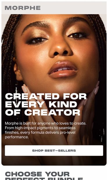 WHY EVERYONE’S OBSESSED WITH MORPHE - email from Morphe