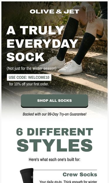 One pair is never enough… - email from Olive & Jet