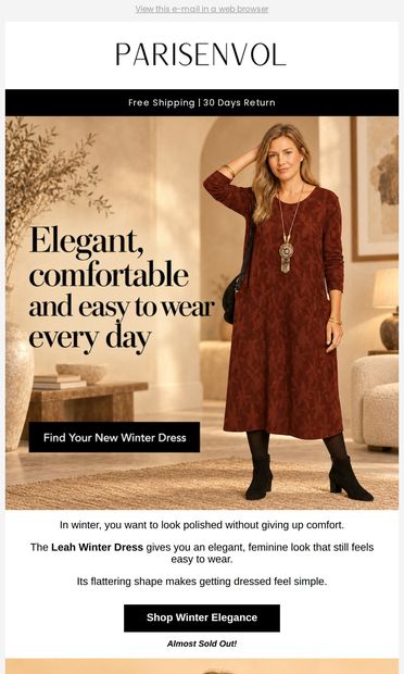 Wow, you have to see this! - email from Paris Envol