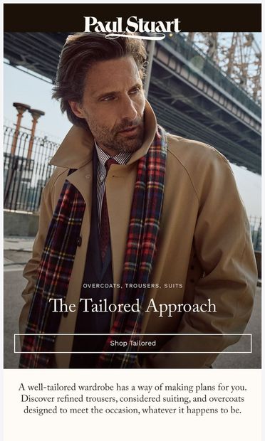 What’s The Occasion? - email from Paul Stuart