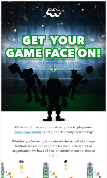 Touchdown! The Perfect Collection For Sports Fans Is Here π - email from Plus-Plus