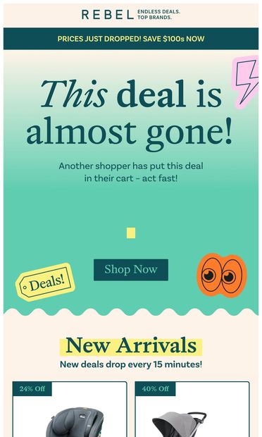 You left something kinda amazing behind - email from REBEL