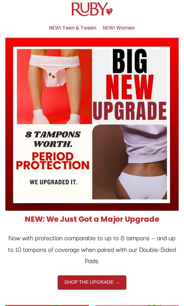 🚨BIG NEWS: We Upgraded. You Get First Access Now. - email from Ruby Love