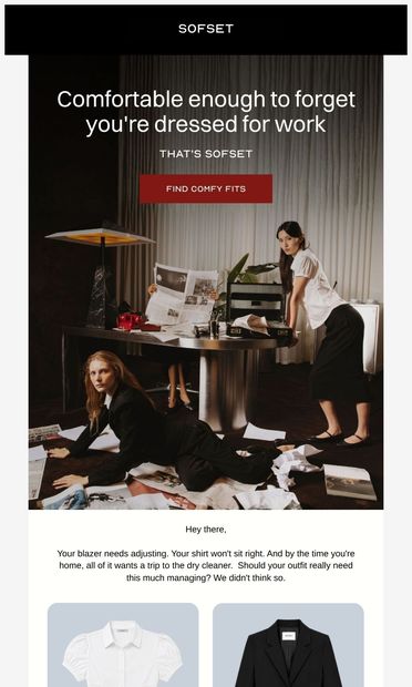 No one likes a demanding coworker. - email from Sofset
