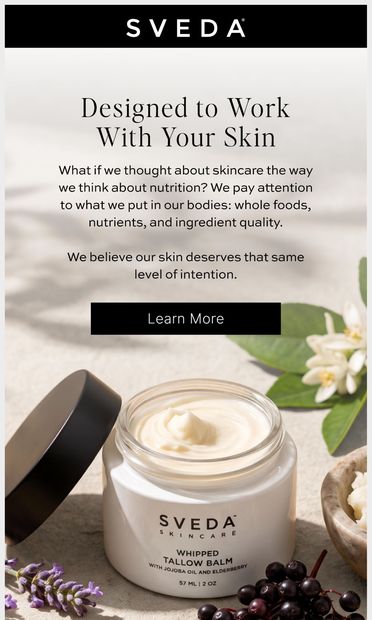 Ingredients That Nourish & Why They Matter - email from SVEDA
