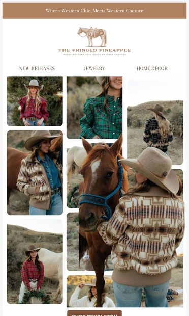 We ahve to interrupt you....| Pendleton is back - email from theFRINGEDpineapple