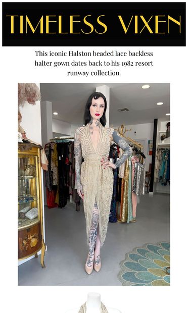 ✨A Halston Hottie🤍 - email from Timeless Vixen