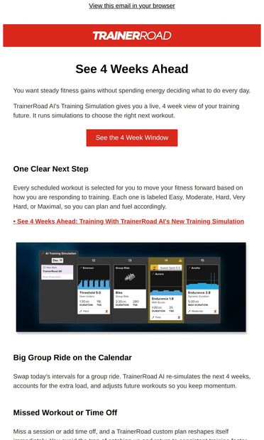 Why TrainerRoad AI Isn't Just Another Plan 🤖 - email from TrainerRoad