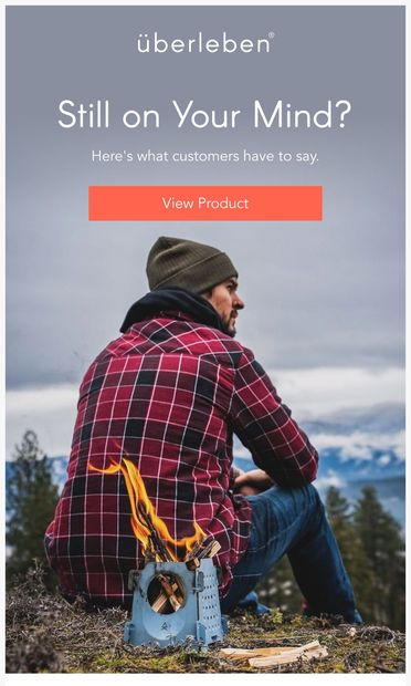 See Why People Love It - email from Überleben