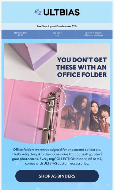You Don't Get These With an Office Folder! - email from ULTBIAS