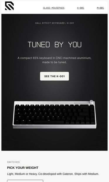 K-001: Performance at your fingertips - email from Wallhack