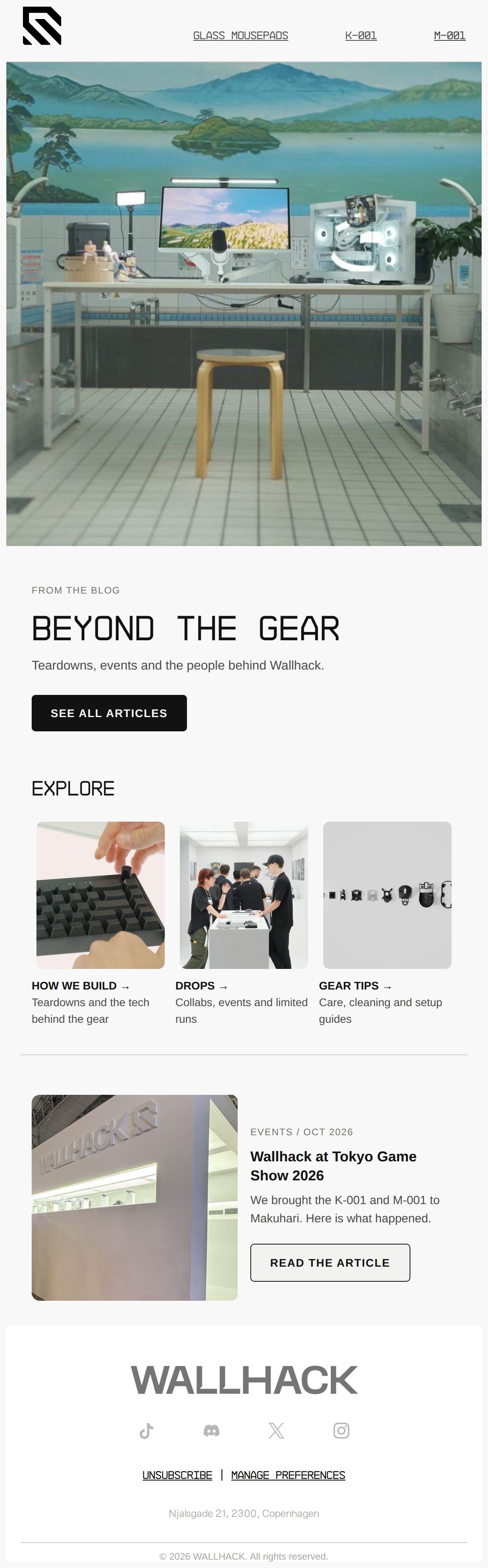 Stories from inside Wallhack - email from Wallhack