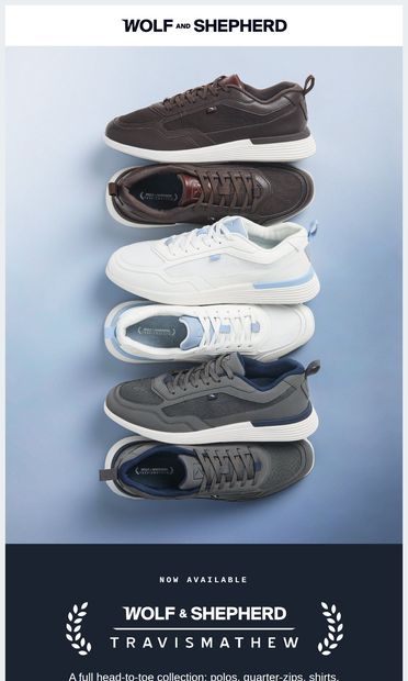 EARLY ACCESS: Introducing TravisMathew x Wolf & Shepherd - email from Wolf & Shepherd