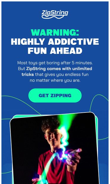 What makes Zipstring so special? - email from ZipString